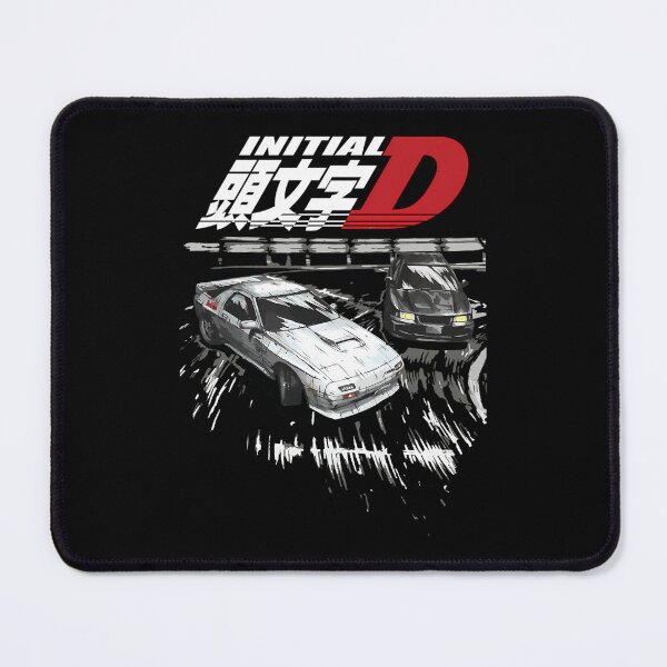 Item preview, White Coupe And Dark Sedan Hairpin Turn Race designed and sold by danti96.