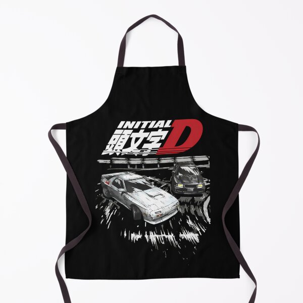 Item preview, White Coupe And Dark Sedan Hairpin Turn Race designed and sold by danti96.