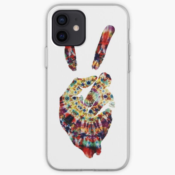 Hippie Friedenszeichen iPhone Flexible Hülle