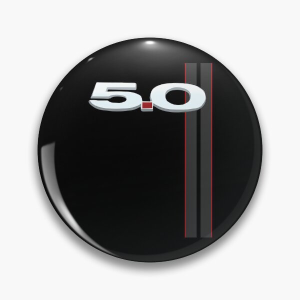 Item preview, Metallic Engine Emblem Badge With Racing Stripes designed and sold by danti96.