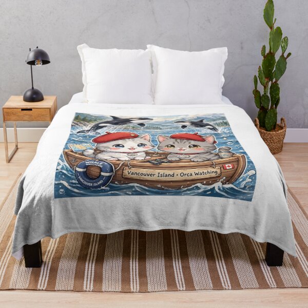 Item preview, Vancouver Island Orca Watching - Freda and Junior Boat Adventure designed and sold by MAISON SYLVIE.