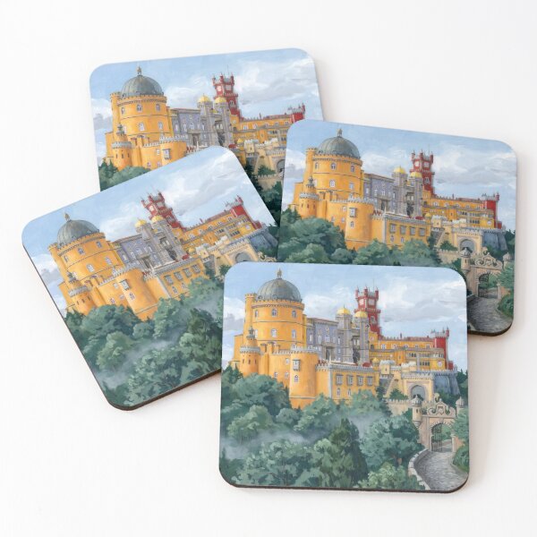 Item preview, Pena Palace Sintra designed and sold by RedPeaStudio.