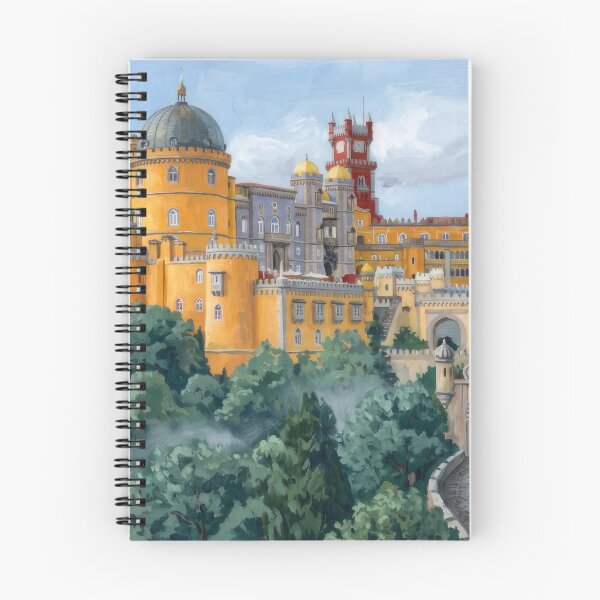 Item preview, Pena Palace Sintra designed and sold by RedPeaStudio.
