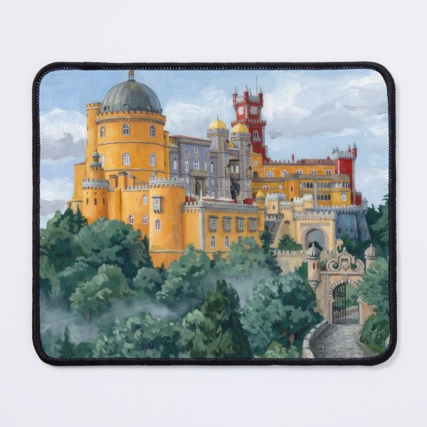 Item preview, Pena Palace Sintra designed and sold by RedPeaStudio.