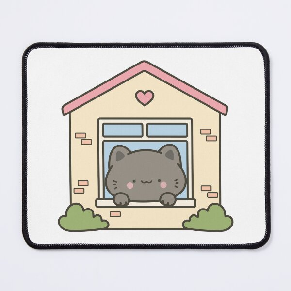 Item preview, Kawaii Cat Waiting at School designed and sold by Partoon-dp.