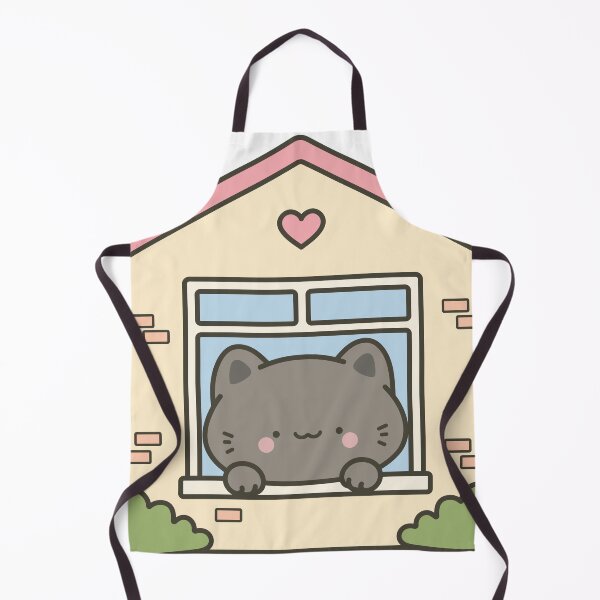 Item preview, Kawaii Cat Waiting at School designed and sold by Partoon-dp.