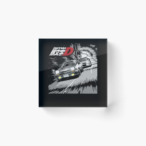 Item preview, White Hatchback Chasing Sedan On Mountain Pass designed and sold by danti96.