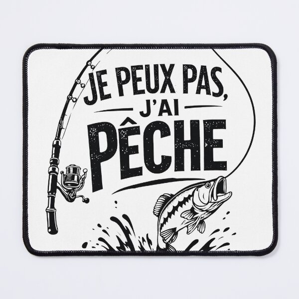 Item preview, I can't, I'm fishing designed and sold by digital.stickerperso.com.