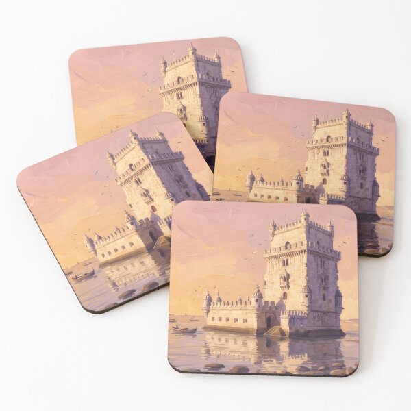 Item preview, Belém Tower Lisbon designed and sold by RedPeaStudio.