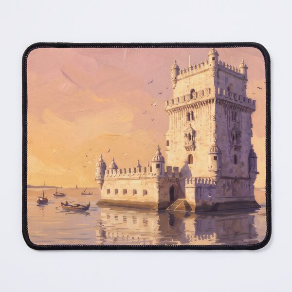Item preview, Belém Tower Lisbon designed and sold by RedPeaStudio.
