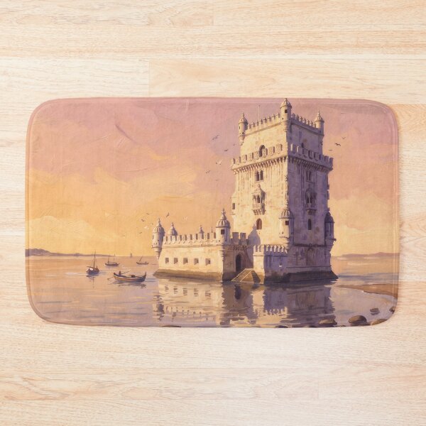 Item preview, Belém Tower Lisbon designed and sold by RedPeaStudio.