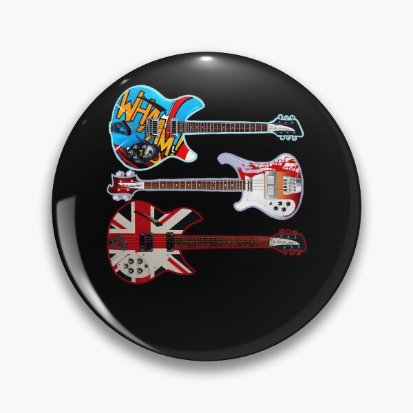 Item preview, Triple Electric Guitar Pop Art designed and sold by jasmines art corner.