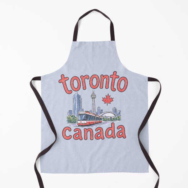 Item preview, Cute Toronto TTC Streetcar Skyline designed and sold by HowToCanadian.