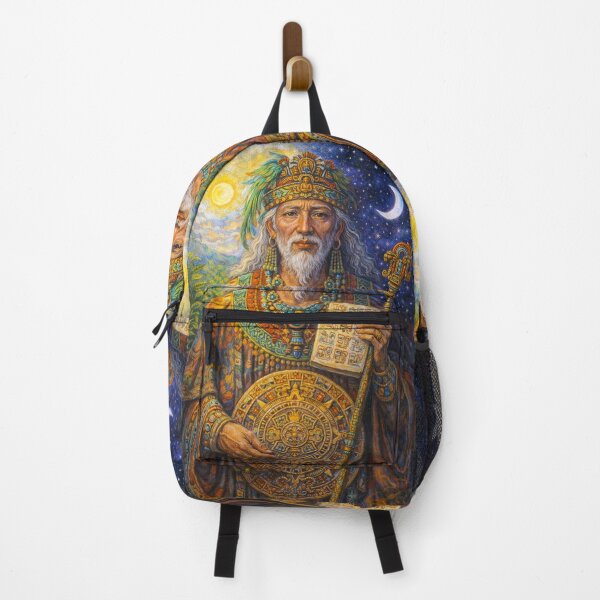 Artikelvorschau, Gemälde des Maya-Gottes Itzamna entworfen und verkauft von GalleryKauffeld.