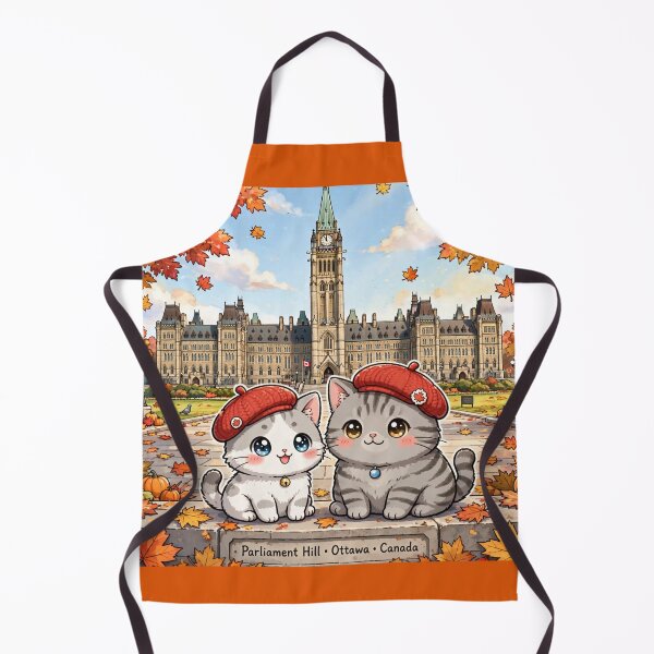Item preview, Parliament Hill Autumn - Freda and Junior in Ottawa Canada designed and sold by MAISON SYLVIE.