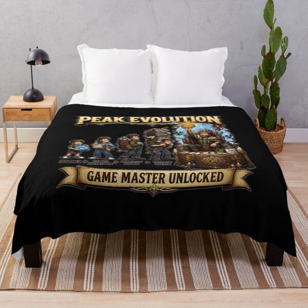 Item preview, Peak Evolution Game Master Achieved Funny DND RPG designed and sold by BadhbhLoot.