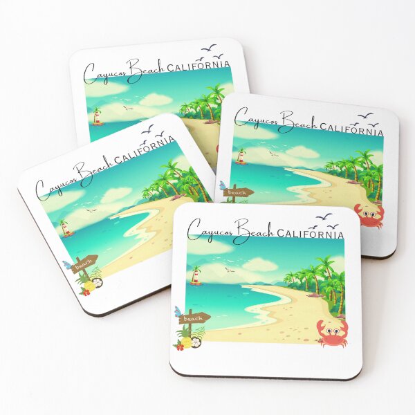 Artikelvorschau, Souvenir-Design für Cayucos Beach, Kalifornien: Tropischer Sonnenuntergang entworfen und verkauft von DonnaRaine.