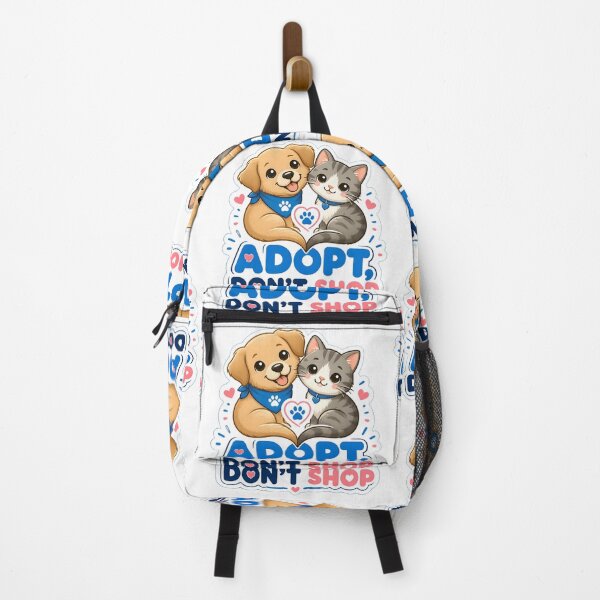 Item preview, Adopt Don't Shop – Cute Rescue Dog and Cat | Animal Adoption Design designed and sold by Bettybee00.