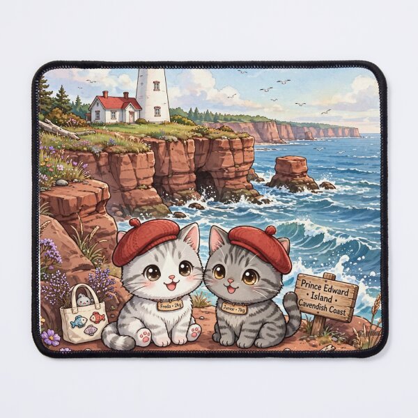 Item preview, PEI Lighthouse BOSS MODE - Freda and Junior on Cavendish Coast designed and sold by MAISON SYLVIE.