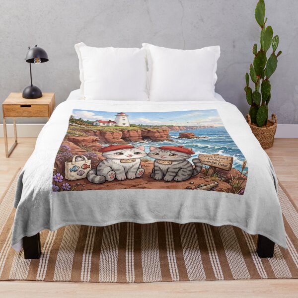 Item preview, PEI Lighthouse BOSS MODE - Freda and Junior on Cavendish Coast designed and sold by MAISON SYLVIE.