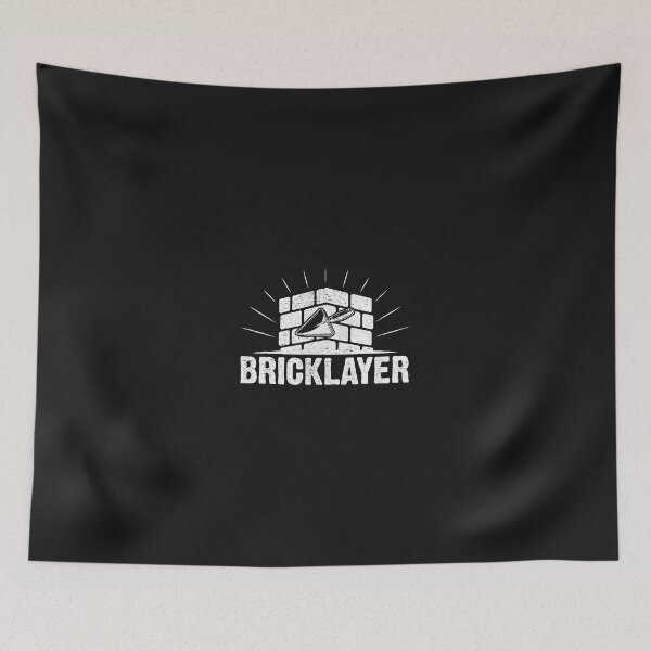 Item preview, Bricklayer Trowel Brick Wall Trade Graphic designed and sold by Mailinh123.