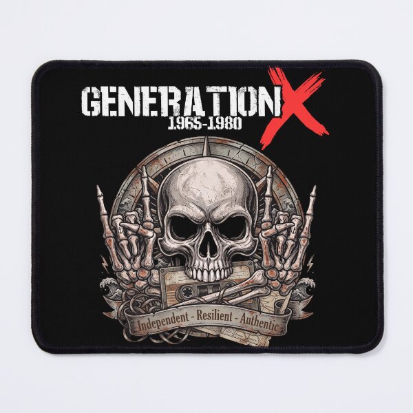 Item preview, Generation X 1965-1980 Skull Cassette - Independent Resilient Authentic designed and sold by Jawoahl.
