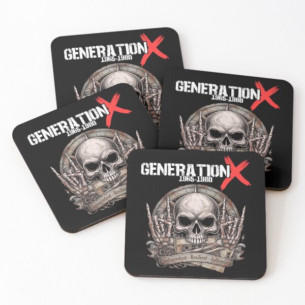 Item preview, Generation X 1965-1980 Skull Cassette - Independent Resilient Authentic designed and sold by Jawoahl.