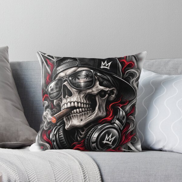 Item preview, Smoking Skull designed and sold by Ian Jes Molde.