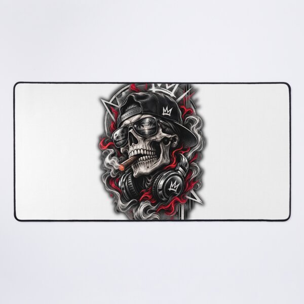 Item preview, Smoking Skull designed and sold by Ian Jes Molde.