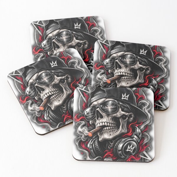 Item preview, Smoking Skull designed and sold by Ian Jes Molde.