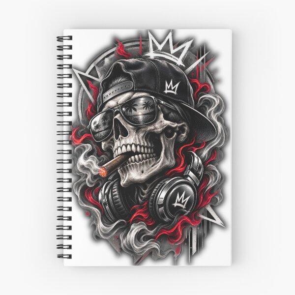 Item preview, Smoking Skull designed and sold by Ian Jes Molde.