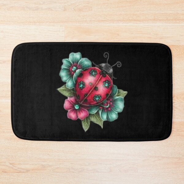 Item preview, Ladybug on Floral Background designed and sold by hrendika.