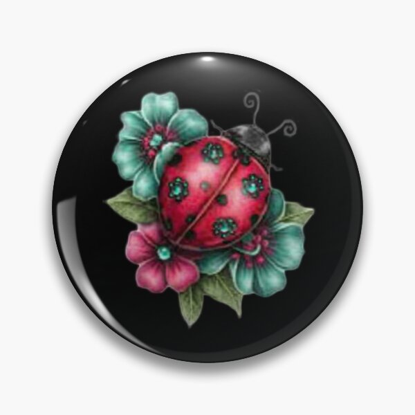 Item preview, Ladybug on Floral Background designed and sold by hrendika.