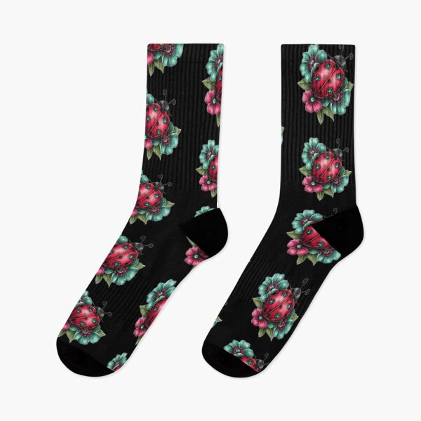 Item preview, Ladybug on Floral Background designed and sold by hrendika.