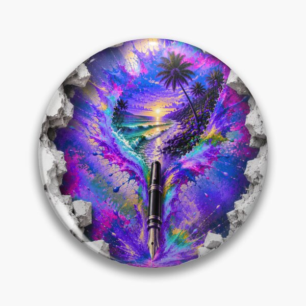 Item preview, Paradise Beyond the Wall – Tropical Beach Escape designed and sold by PetruArtDesigns.