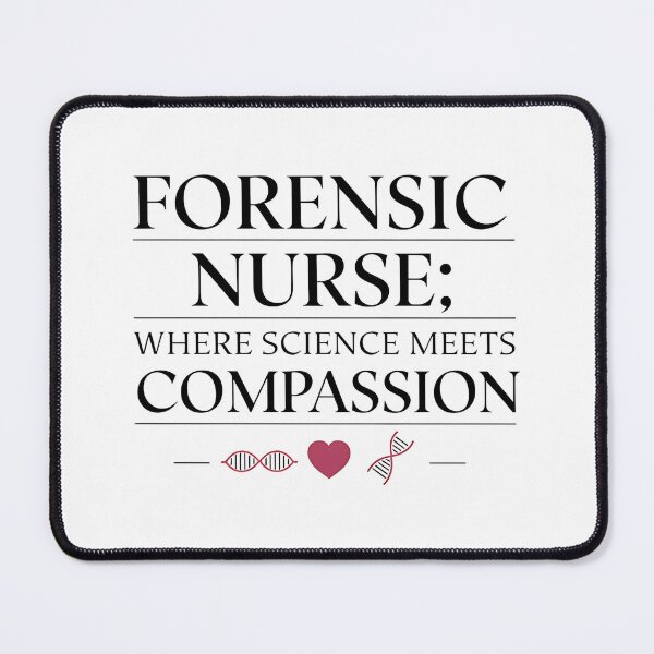 Item preview, Forensic Nurse | Where Science Meets Compassion | Forensic Nursing Gift designed and sold by CuteDesignables.