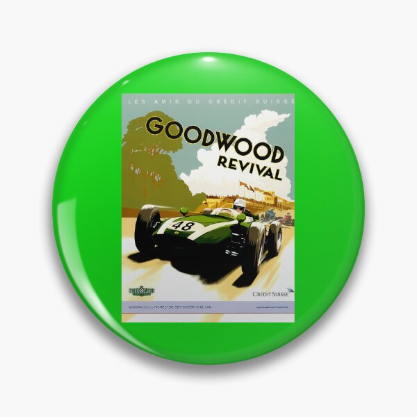 Item preview, Goodwood Revival Poster  Classic Historic Motorsport Art  designed and sold by WoodTara.