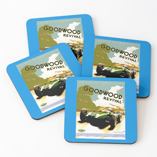 Item preview, Goodwood Revival Poster  Classic Historic Motorsport Art  designed and sold by WoodTara.