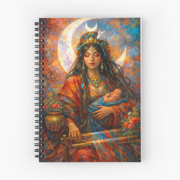 Item preview, Ancient Maya Ix Chel - goddess of the moon, fertility and childbirth designed and sold by GalleryKauffeld.