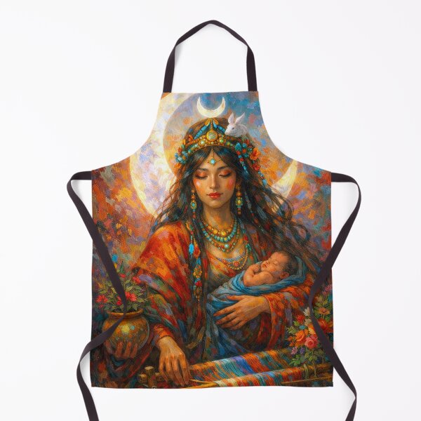 Item preview, Ancient Maya Ix Chel - goddess of the moon, fertility and childbirth designed and sold by GalleryKauffeld.