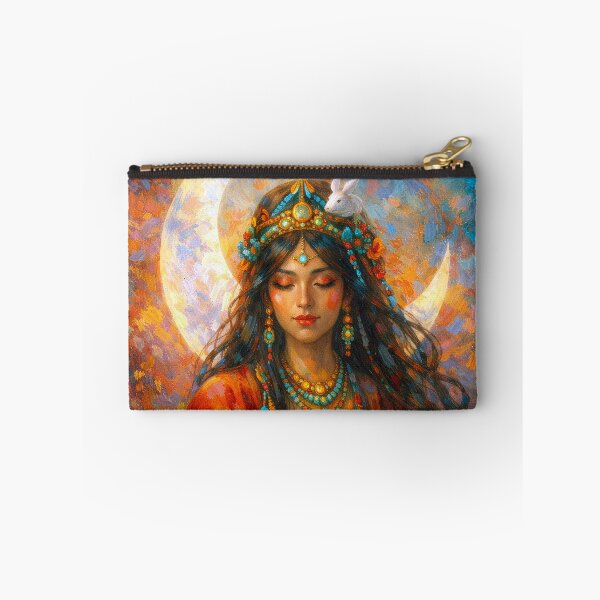 Item preview, Ancient Maya Ix Chel - goddess of the moon, fertility and childbirth designed and sold by GalleryKauffeld.