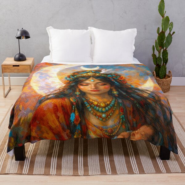 Item preview, Ancient Maya Ix Chel - goddess of the moon, fertility and childbirth designed and sold by GalleryKauffeld.
