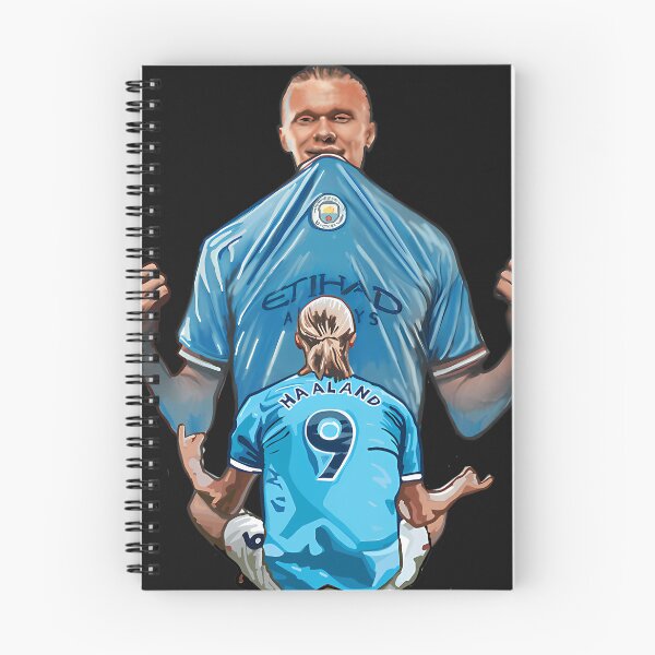 Item preview, Haaland Soccer Star Portrait designed and sold by FayeMarks.