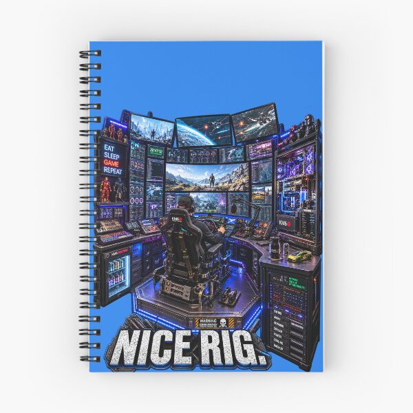 Item preview, Nice Rig – Ultimate RGB PC Gaming Command Center designed and sold by KissMy6 Industries.