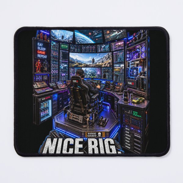 Item preview, Nice Rig – Ultimate RGB PC Gaming Command Center designed and sold by KissMy6 Industries.