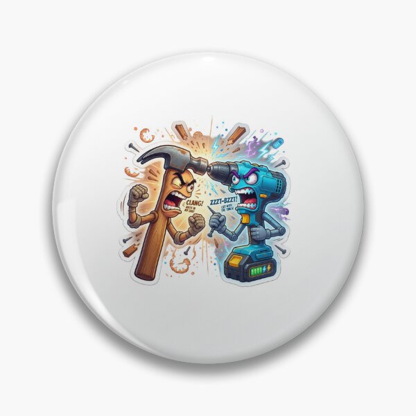 Item preview, Hammer Drill Battle designed and sold by Imaginarium of Chaos falcon88 .