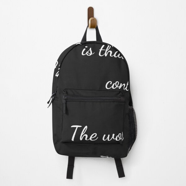 Item preview, “The worth of that is that which it contains,” - handwriting white designed and sold by ariksworld.