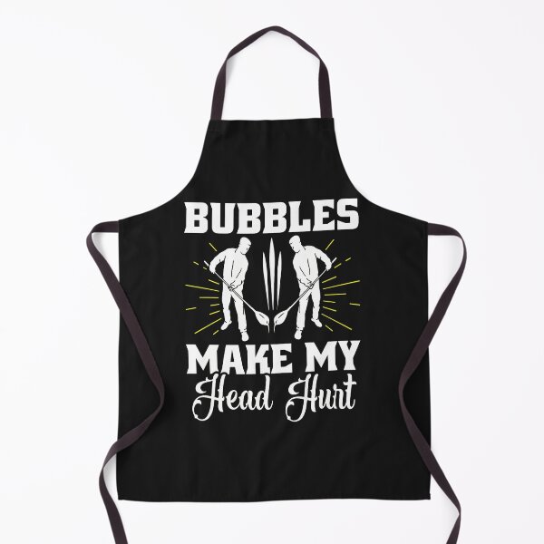 Item preview, Bubbles Make My Head Hurt Paddling Humor Design designed and sold by hurychshomonj.