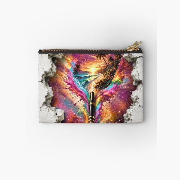 Item preview, Paradise Beyond the Wall – Tropical Beach Escape designed and sold by PetruArtDesigns.