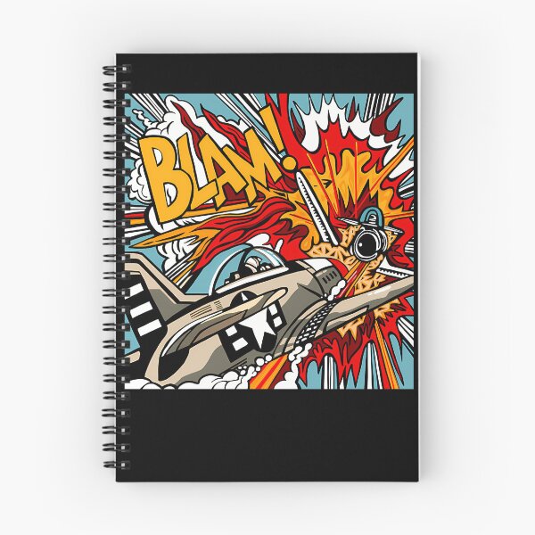 Item preview, Action Comic Book Dogfight Explosion designed and sold by BareNature.